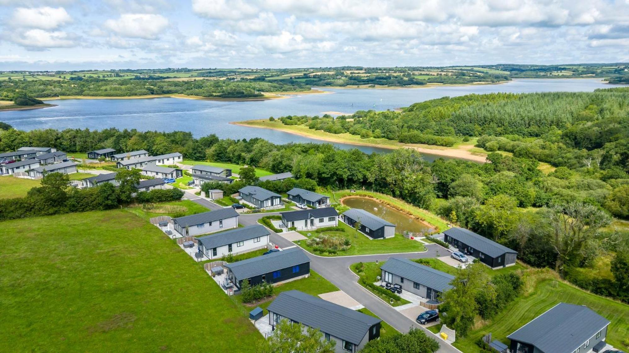 Primrose Lodge, 25 Roadford Lake Lodges Lifton Exteriör bild